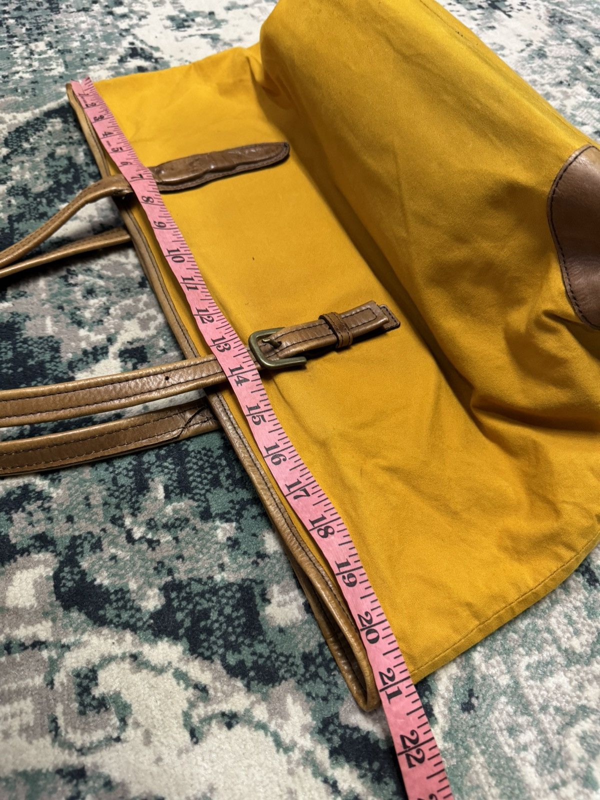 Maison MIHARA YASUHIRO MIHARAYASUHIRO FABRIC AND LEATHER TOTE BAG Size ONE SIZE - 3 Thumbnail