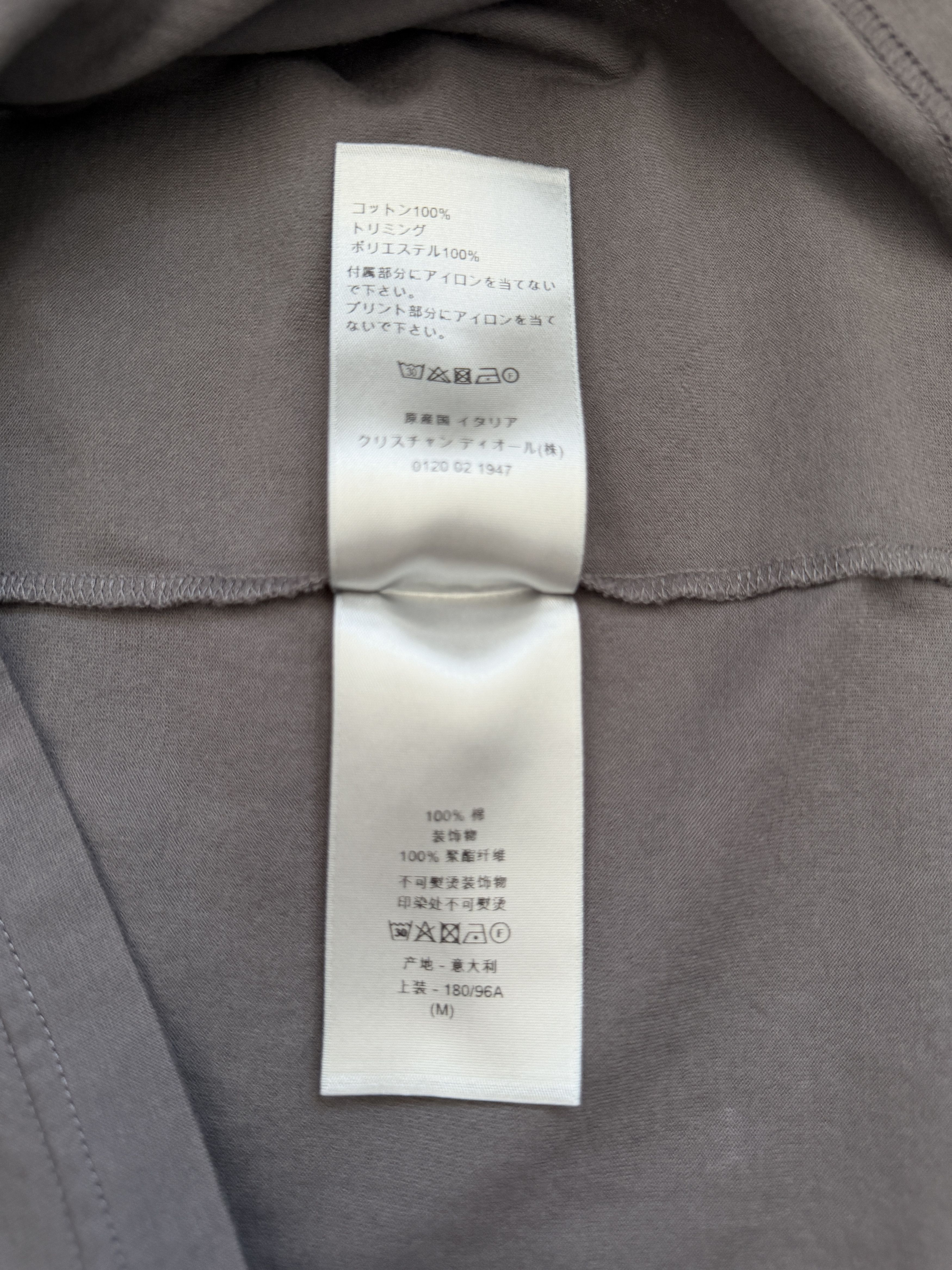Dior DIOR X Cactus Jack Oversized T-Shirt - Grey Size US M / EU 48-50 / 2 - 7 Thumbnail