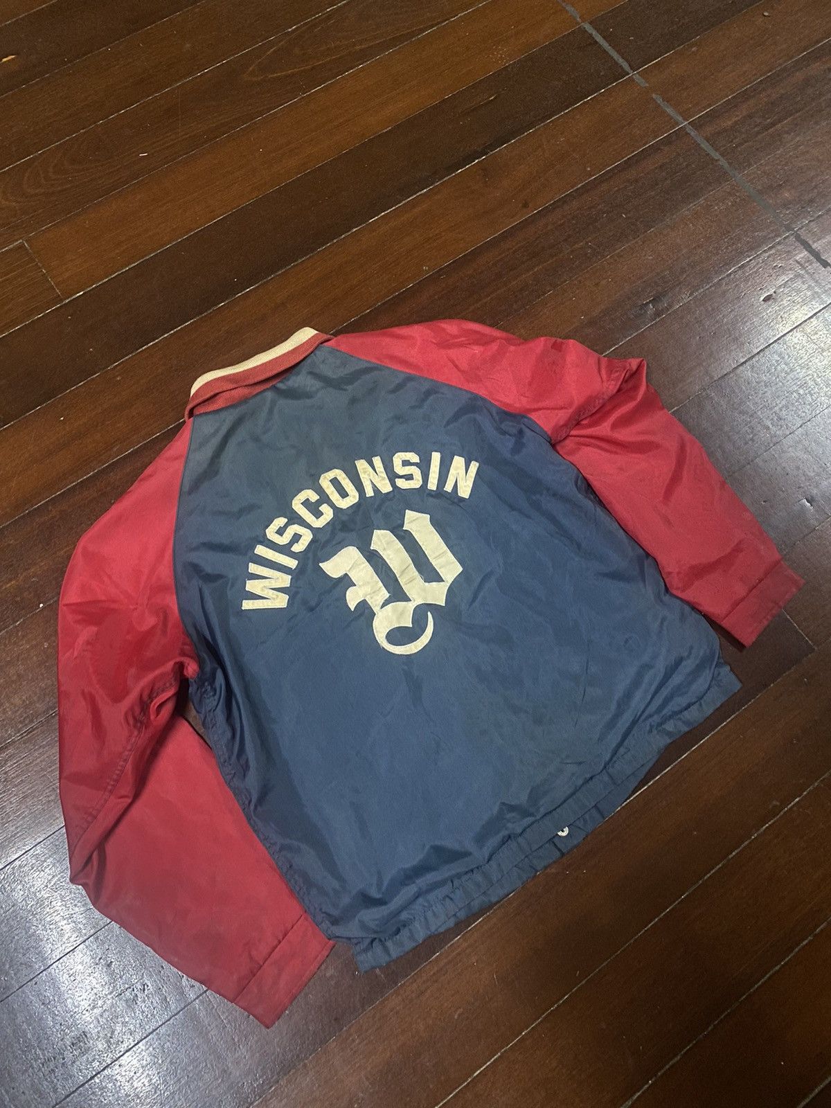 Sugar Cane Vtg Sugar Cane Style Eye wisconsin Embroidery Varsity Jacket Size US XL / EU 56 / 4 - 5 Thumbnail
