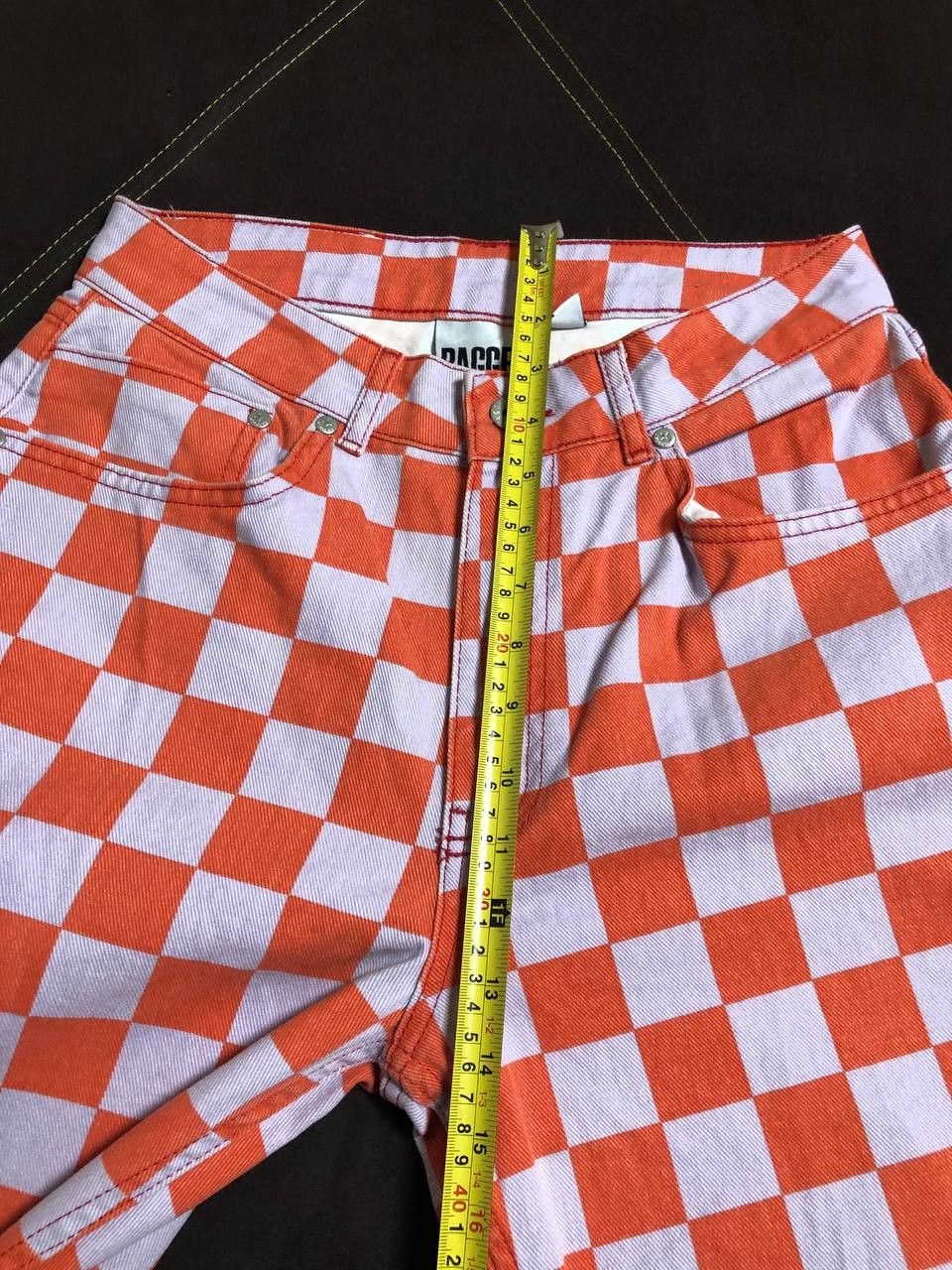 The Ragged Priest The Ragged Priest checkerboard straight leg jeans Size 28" / US 6 / IT 42 - 10 Thumbnail