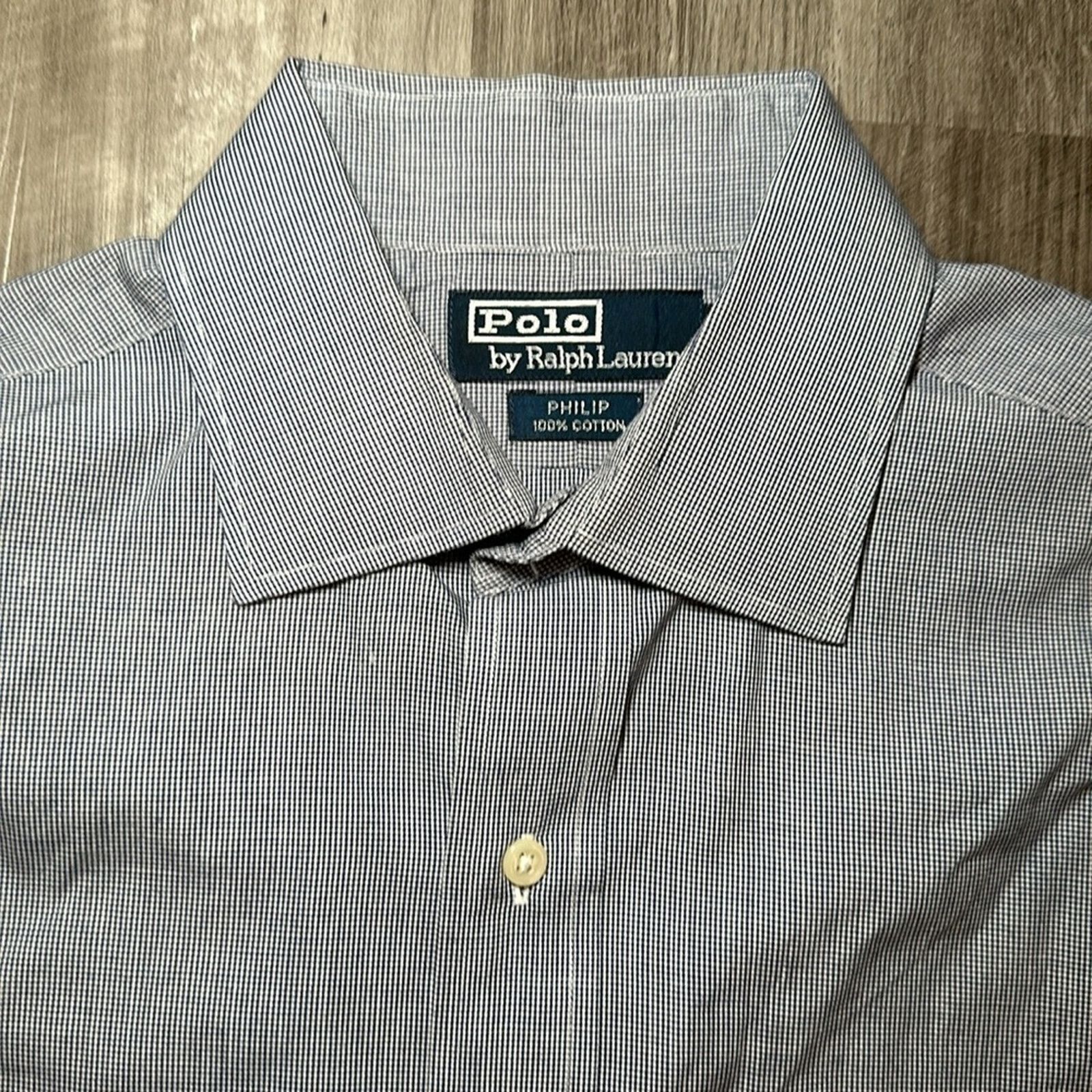 Polo Ralph Lauren Polo by Ralph Lauren Philip - 15.5 32/33 (Medium) Size US M / EU 48-50 / 2 - 6 Thumbnail