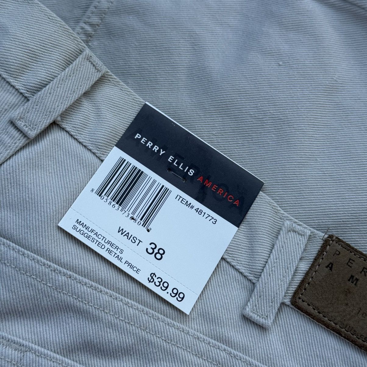 Perry Ellis Perry Ellis America Men’s Denim Shorts Y2K Deadstock Size 38 Size US 38 / EU 54 - 9 Thumbnail