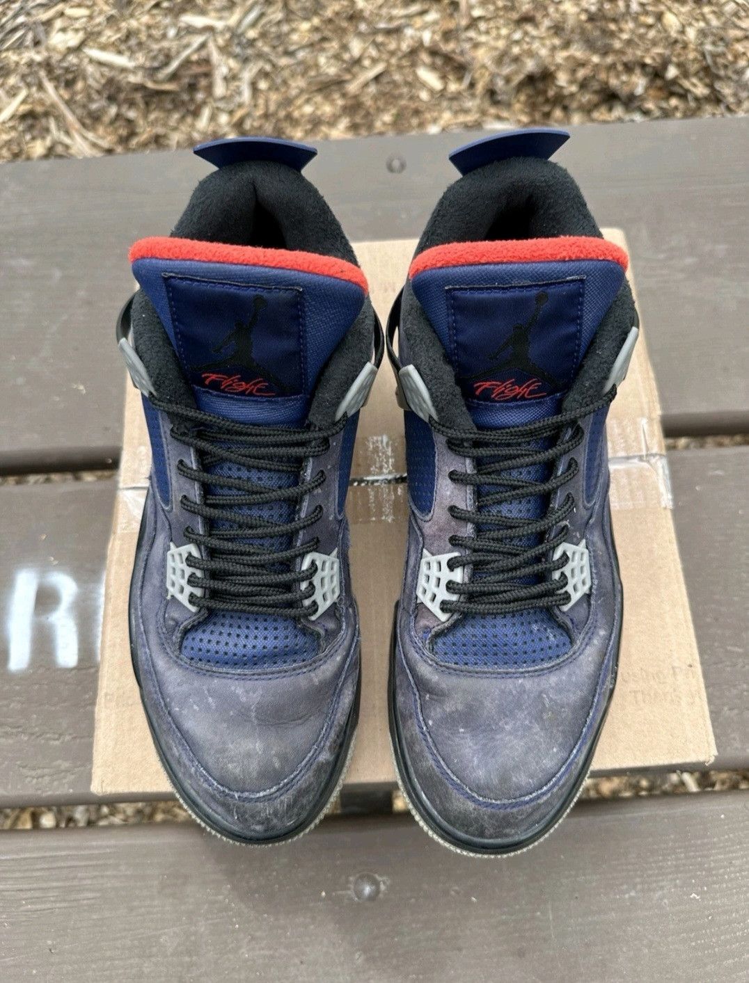 Jordan Brand Nike Air Jordan Retro 4 Winter Loyal Blue Size 10.5 Men Size US 10.5 / EU 43-44 - 4 Thumbnail