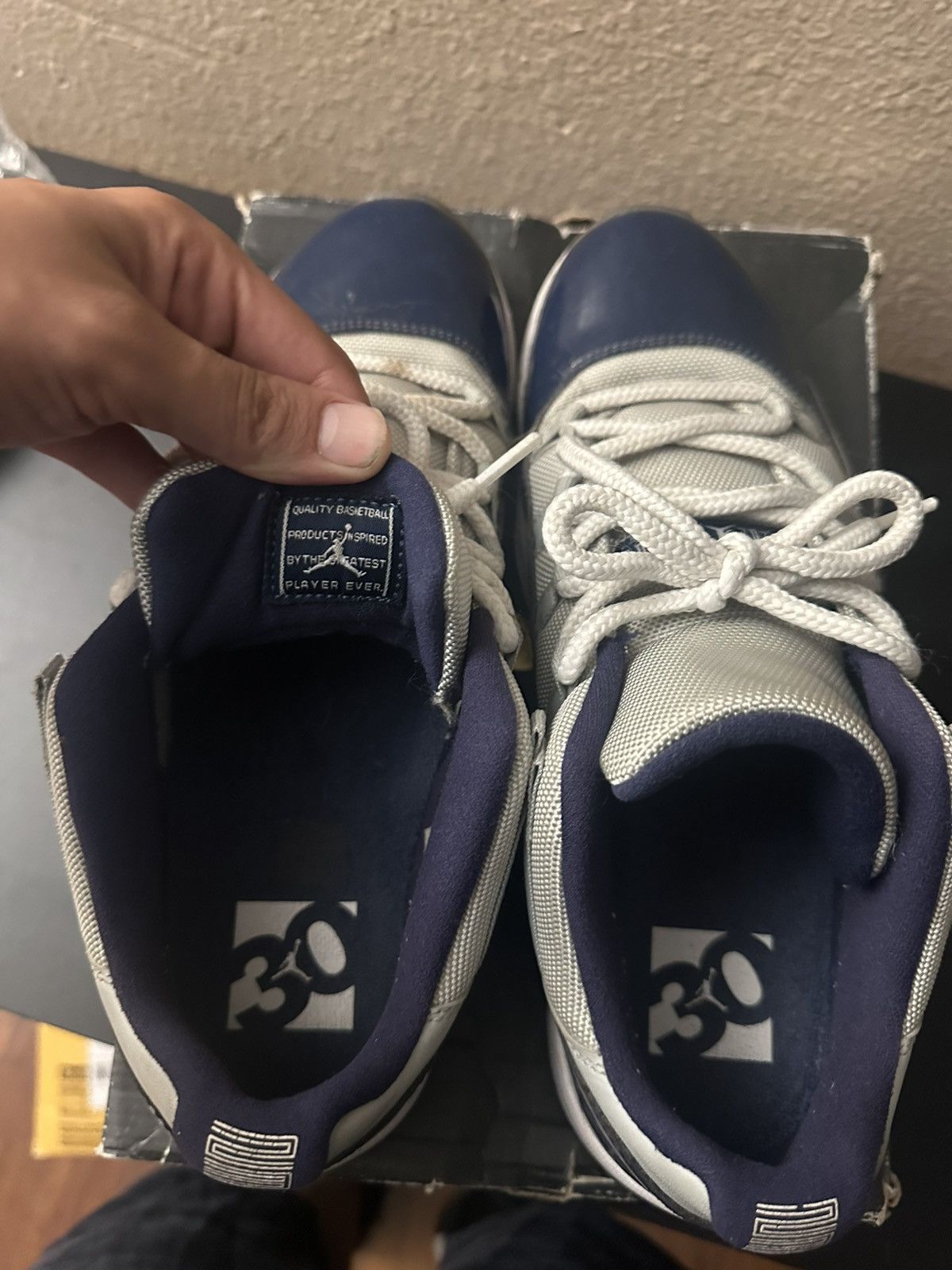 Jordan Brand Retro Jordan 11 Georgetown low Size US 11 / EU 44 - 3 Thumbnail