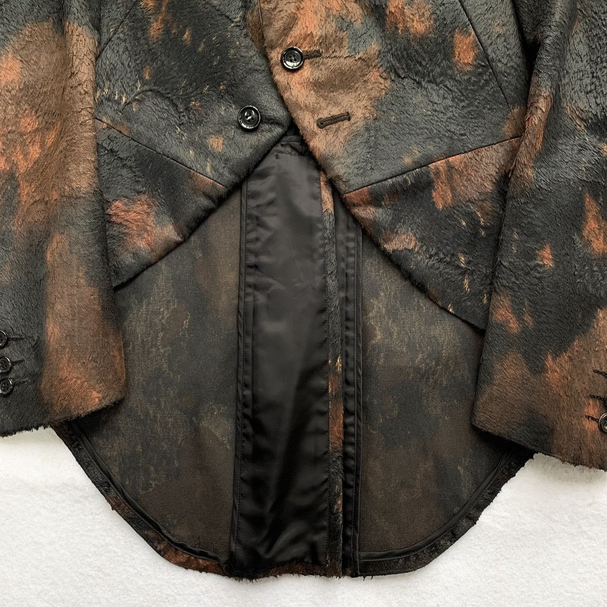 Comme des Garcons COMME des Garcons NOIR AW2005 Faux Fur Shrimp Tail Blazer Size S / US 4 / IT 40 - 7 Thumbnail