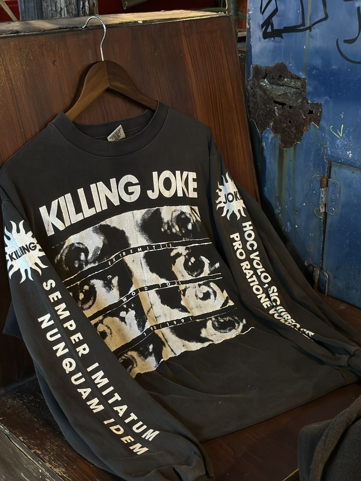 Other Vintage Killing Joke Visible Tour 1991 Size US XL / EU 56 / 4 - 5 Thumbnail