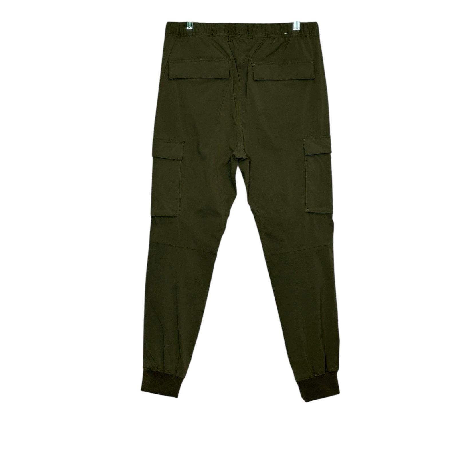 H&M H&M green pull on casual cargo pants size Medium Size US 36 / EU 52 - 6 Thumbnail