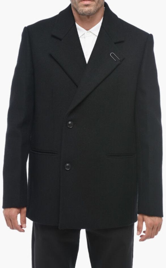 Off-White TAILORING Suit Double-Breasted Blazer + Pants Wool Set up Size 46L - 23 Thumbnail