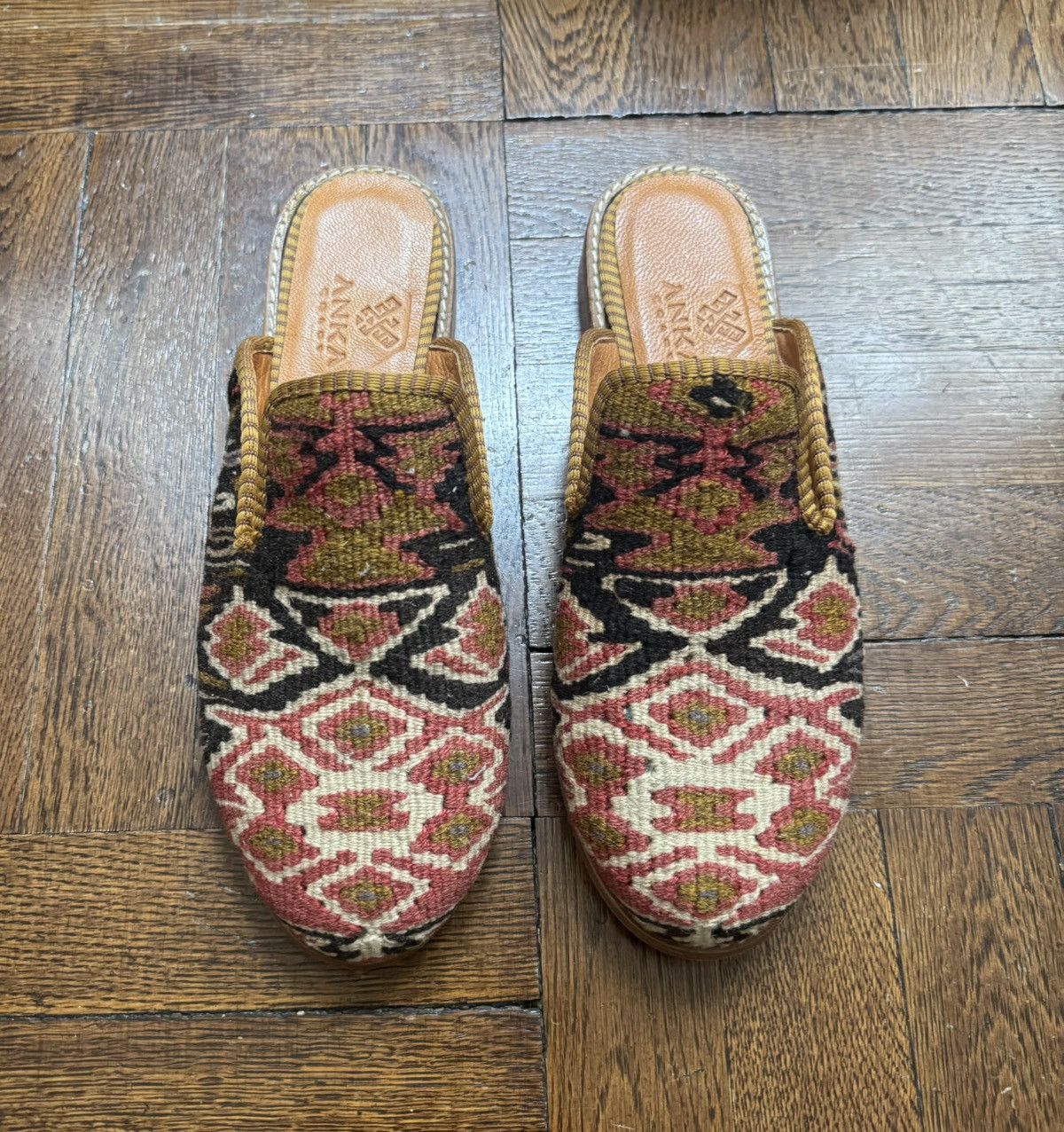 Other LAST DROP Men’s Handmade Kilim Mules / Slides - US 9.5 Eu 42 Size US 9.5 / EU 42-43 - 1 Thumbnail