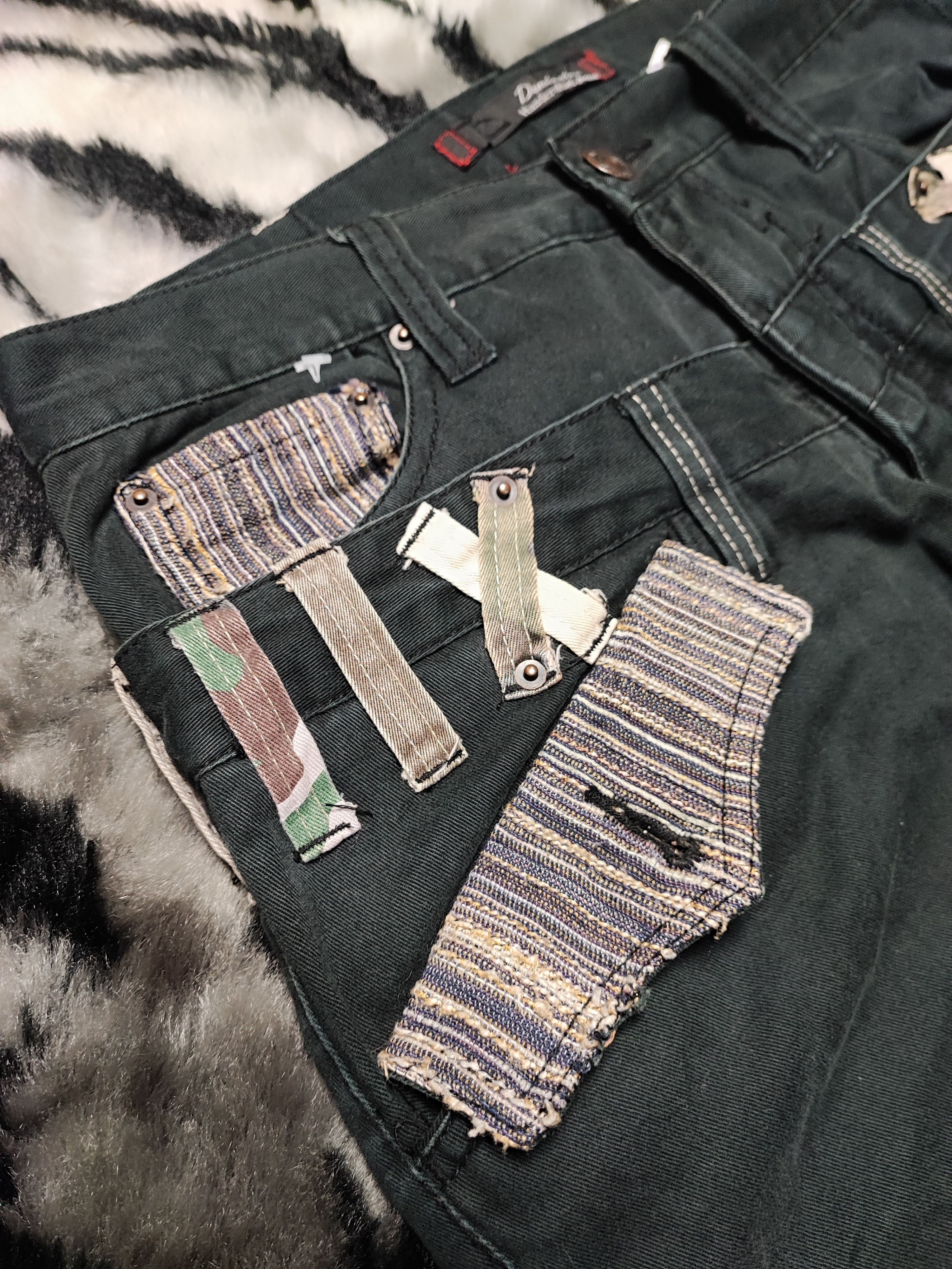 If Six Was Nine × Japanese Brand DOMINATE HANDCRAFTED DOUBLE WAIST JEANS Size US 30 / EU 46 - 6 Thumbnail
