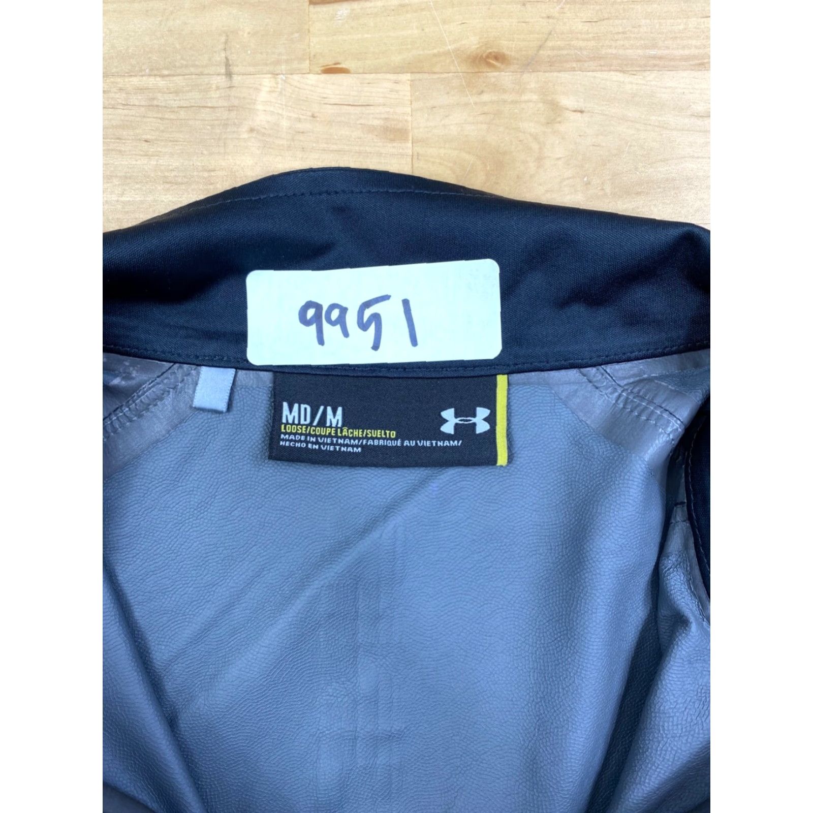 Under Armour Under armour Jacket Mens M Gray Loose Zip Mock Neck Casual Activewear Track Jacket Full Zip Pockets Lightweight Regular Modern Mens Size US M / EU 48-50 / 2 - 2 Thumbnail