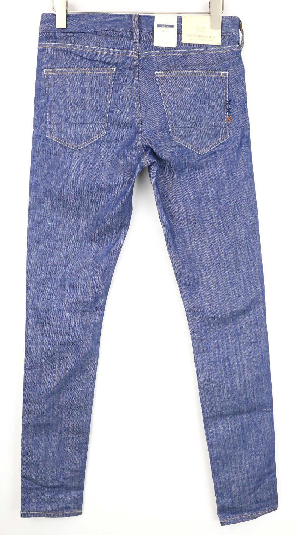 Scotch & Soda SKIM W31/L34 Blue Skinny Stretch Jeans 74283 Size US 31 - 2 Thumbnail