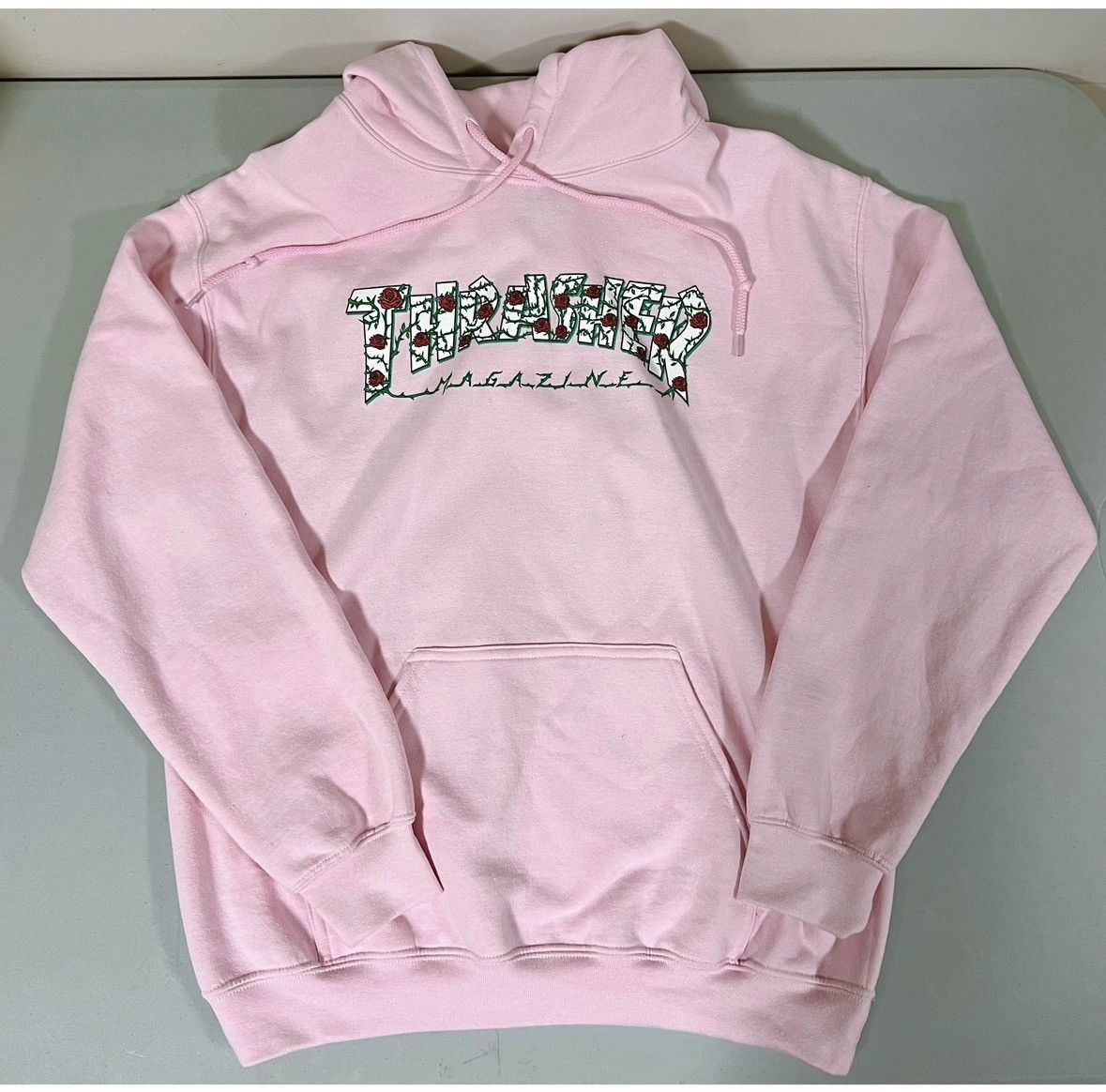 Thrasher ‘Thrasher Magazine’ Logo Sweatshirt Pullover Hoodie Size M🌹✨ Size US M / EU 48-50 / 2 - 2 Thumbnail