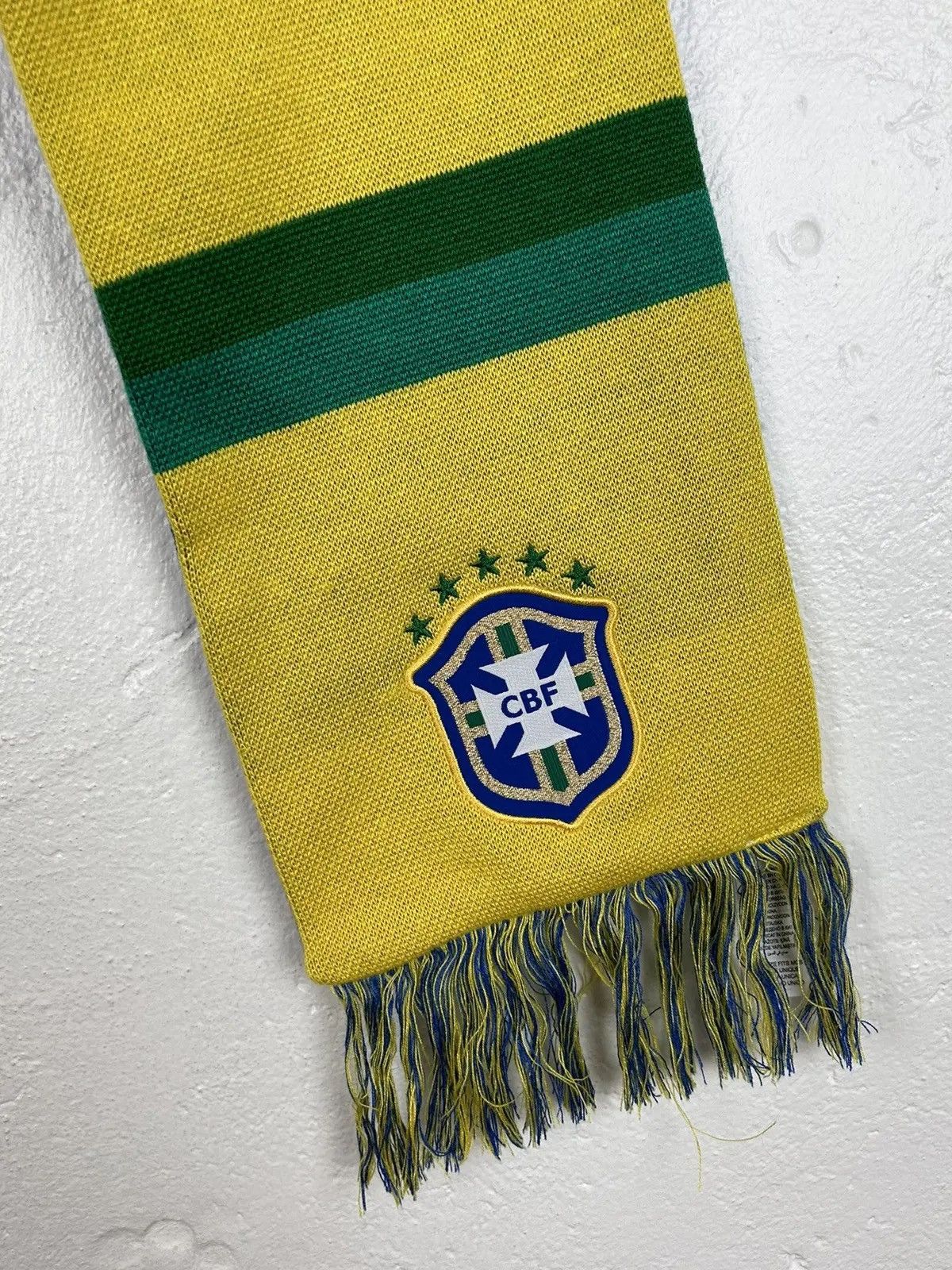 Nike Nike 2012 Soccer Team Brazil Supporters Reversible Scarf Size ONE SIZE - 2 Thumbnail