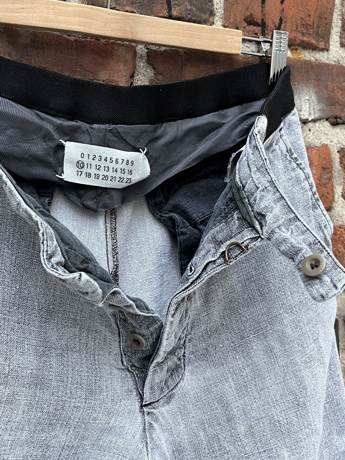Maison Margiela SS03 Maison Margiela Faded linen pants Line 10 Rare Archive Size US 30 / EU 46 - 4 Thumbnail