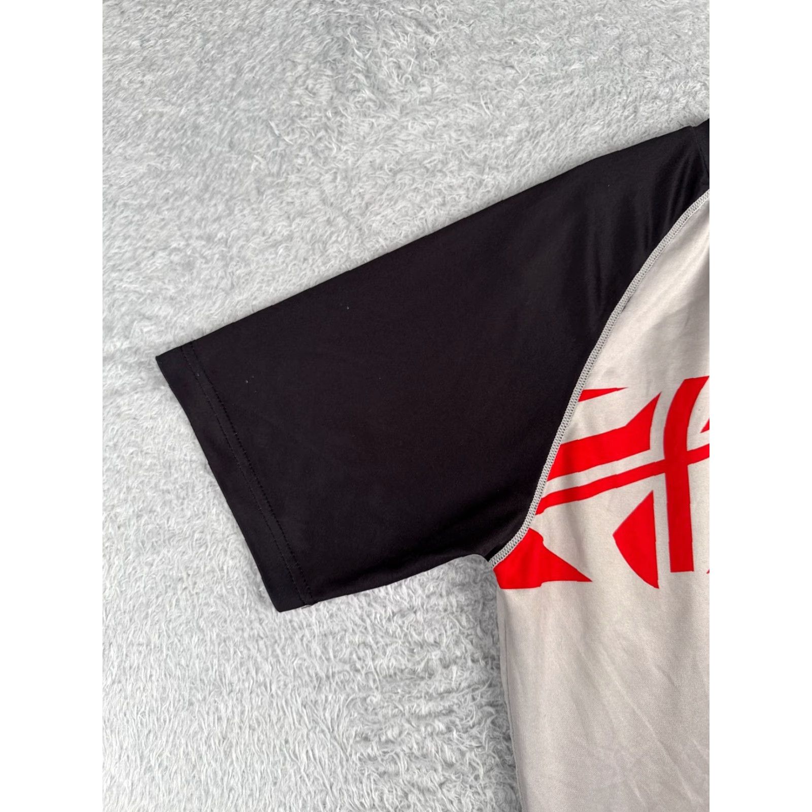 Area Fly Racing Cycling Jersey Mens Shirt Adult Small Gray Black Long Sleeve V-Neck Pullover Pocket Jersey Performance Cycling Size US S / EU 44-46 / 1 - 3 Thumbnail