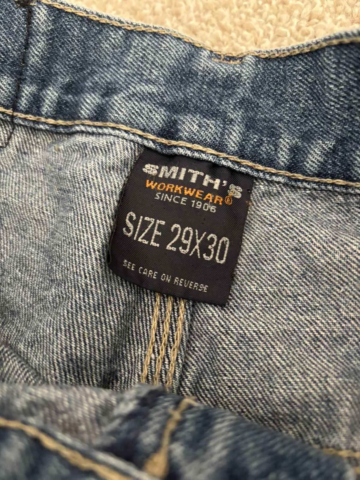 Smith's American Vintage Smith’s Workwear Carpenter Pants Size US 29 - 3 Thumbnail