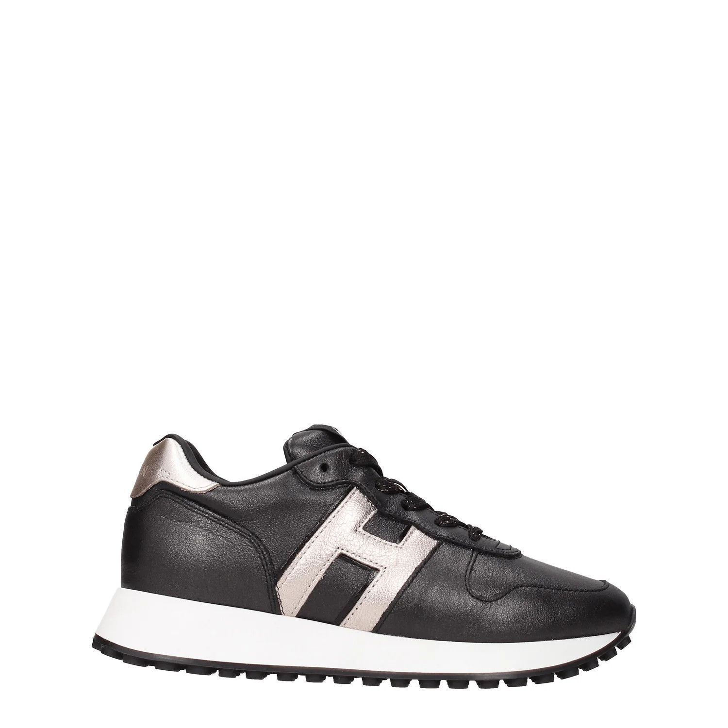 Hogan ob1o1e1124 Leather Sneakers in Black Size US 5.5 / IT 35.5 - 1 Thumbnail