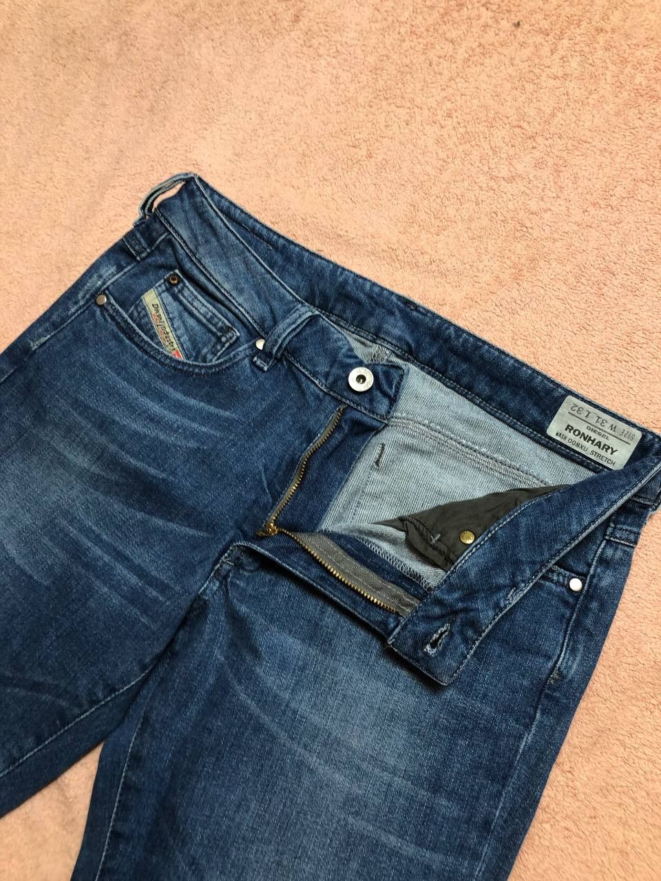 Diesel Diesel Ronhary Denim Jeans Size 31" - 7 Thumbnail