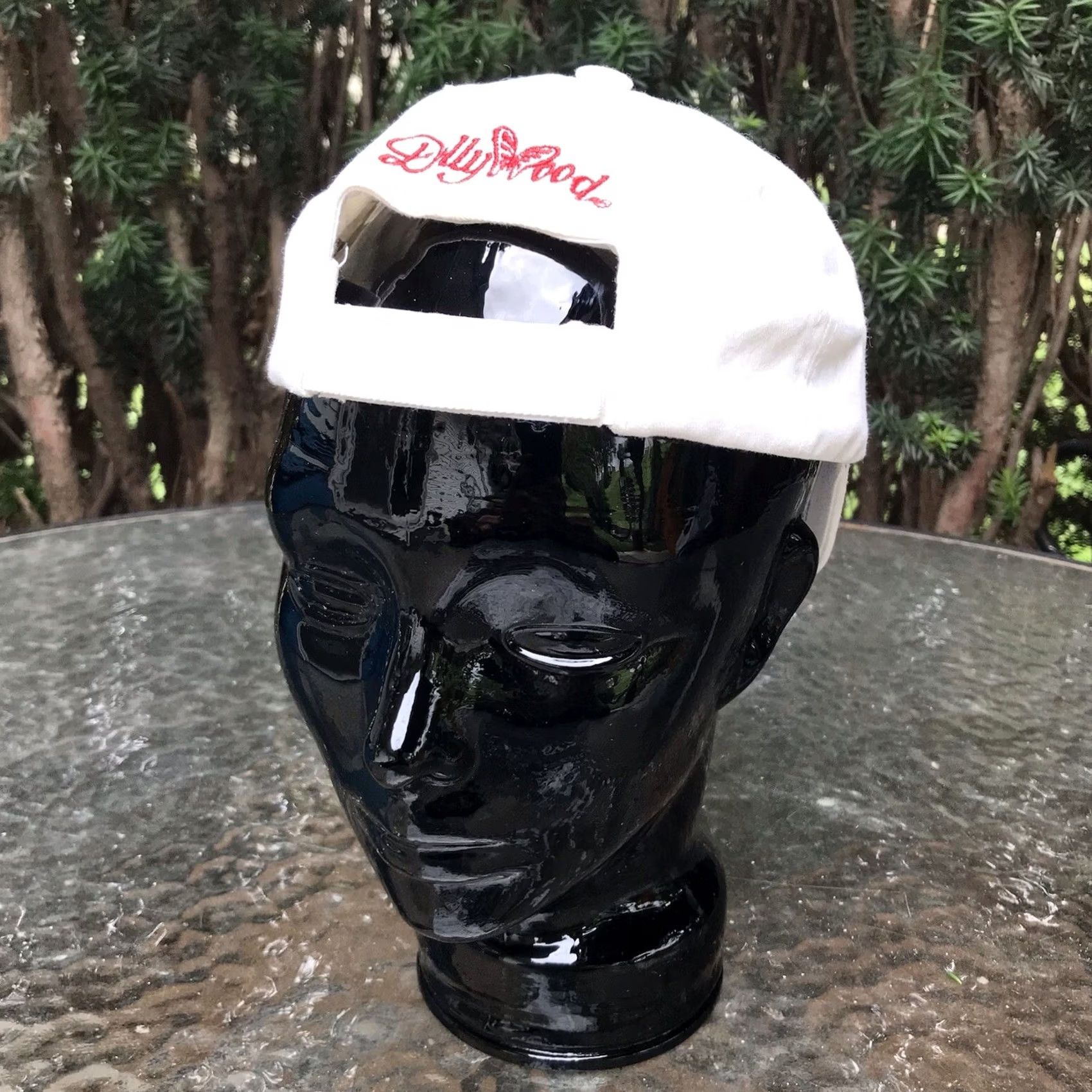 Vintage VINTAGE Dollywood Dolly Parton Chasing Rainbows Embroidered Adjustable Cap Hat OS Unisex Adults Beige Cotton Baseball Hat Womens Mens Size ONE SIZE - 2 Thumbnail