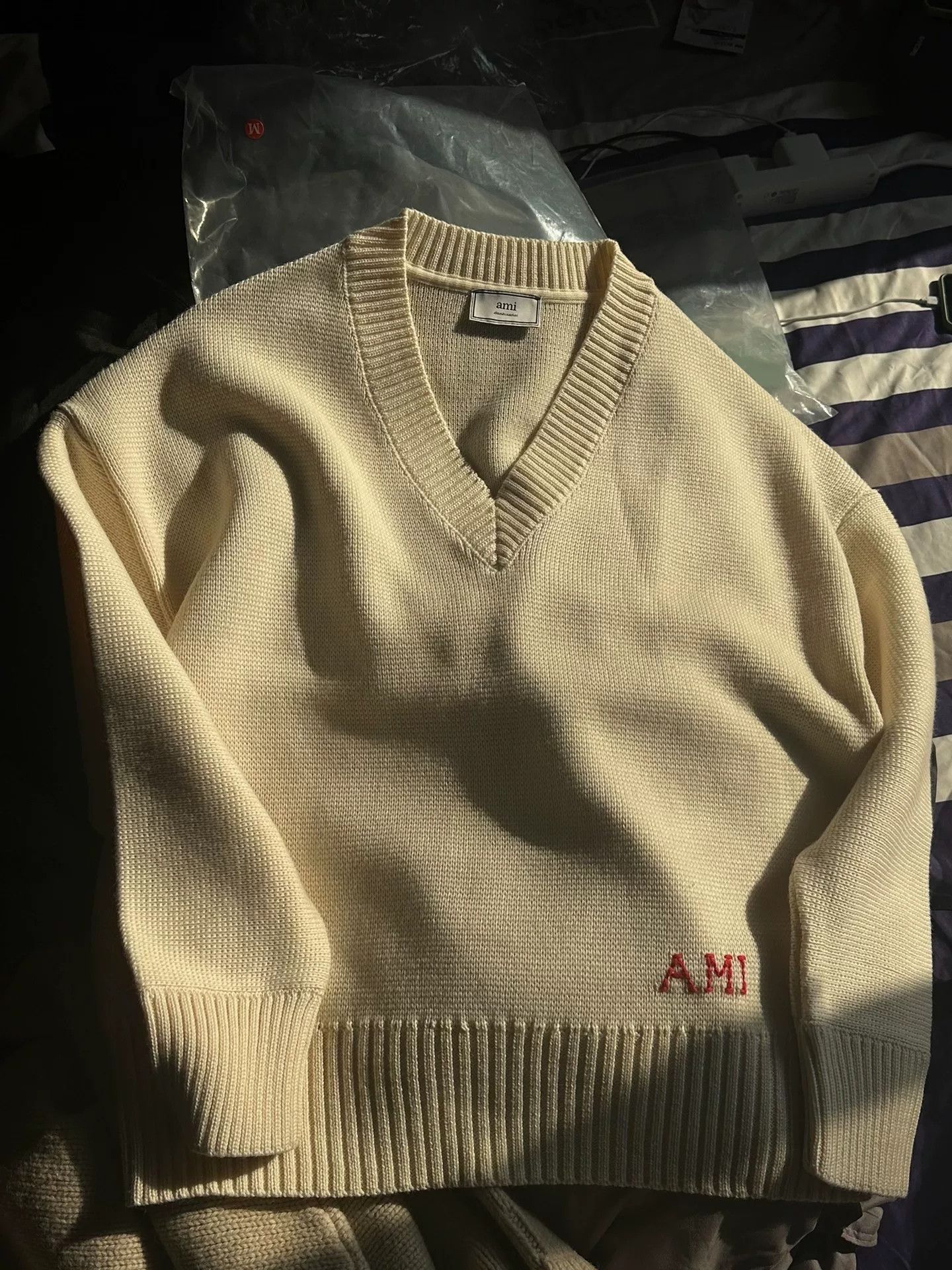 AMI AMI Classic Logo Sweater Size US M / EU 48-50 / 2 - 1 Thumbnail