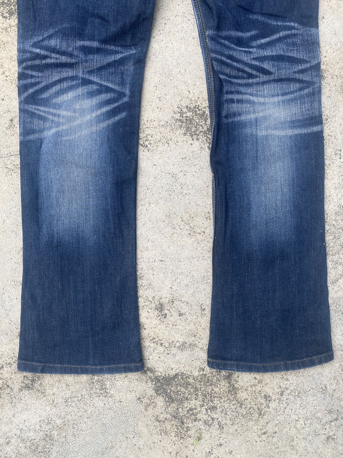 If Six Was Nine × Japanese Brand × Nicole Club Flare Jeans Nicole Club Faded Honeycomp Size US 32 / EU 48 - 22 Thumbnail