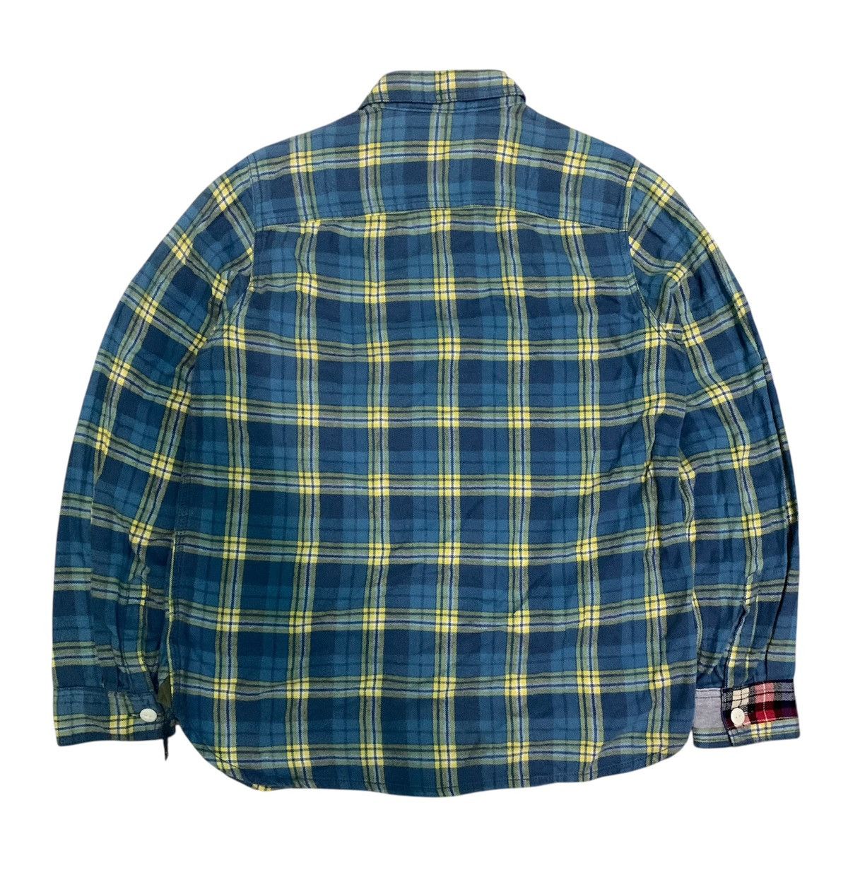 Junya Watanabe 💥Issey Miyake Sashiko Patchwork Button Shirt Size M / US 6-8 / IT 42-44 - 3 Thumbnail
