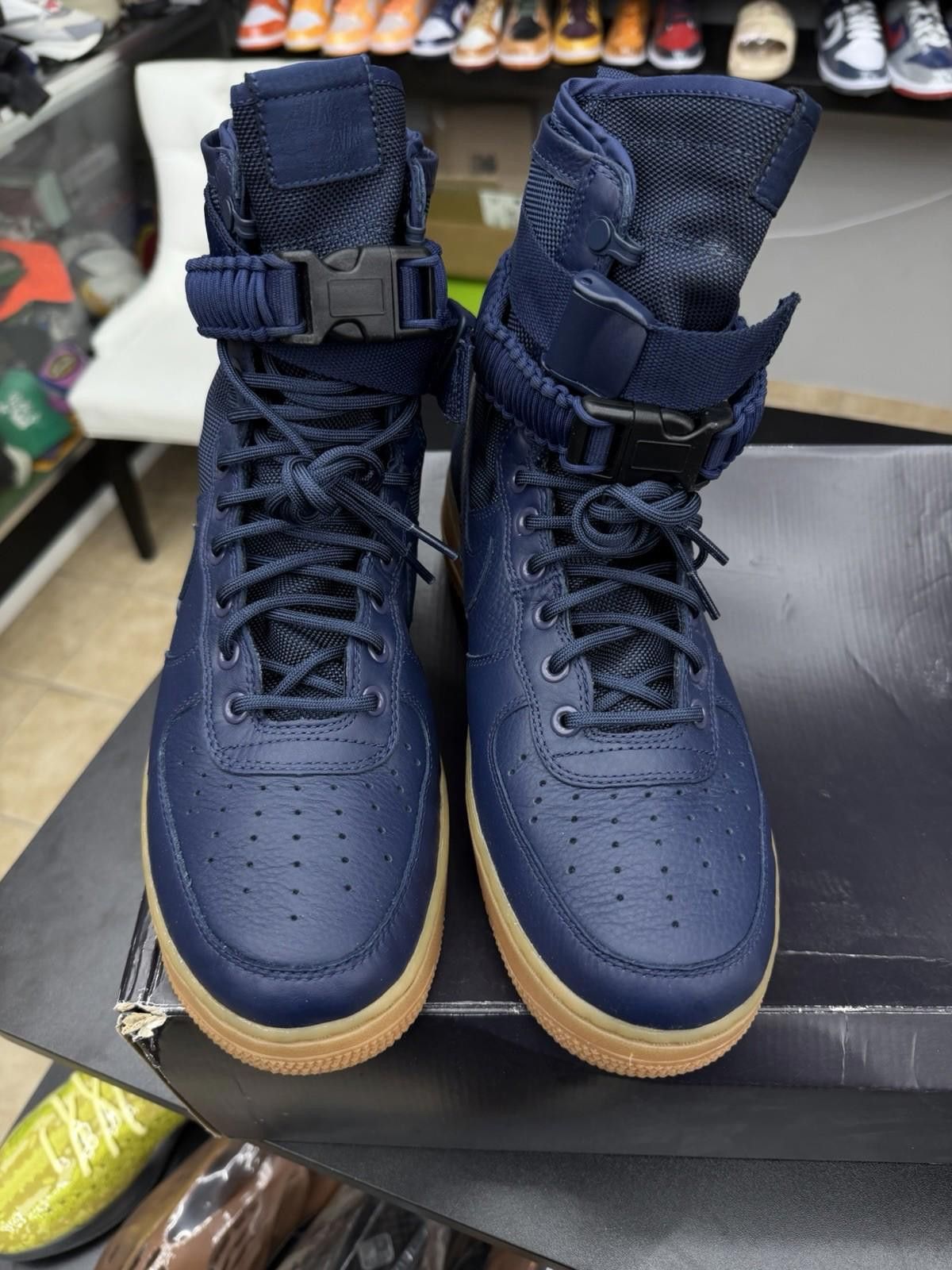 Nike Nike SF Air Force 1 High Men’s Size 10 Midnight Navy Blue Size US 10 / EU 43 - 3 Thumbnail