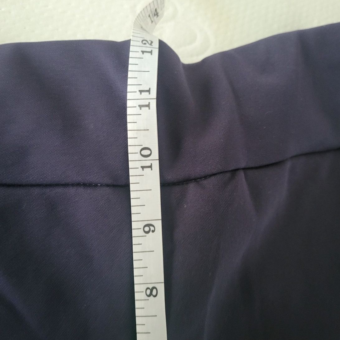 Express Express Navy Skinny Super High Rise Casual Dress Pants - XL Size 40" / US 18 - 10 Thumbnail