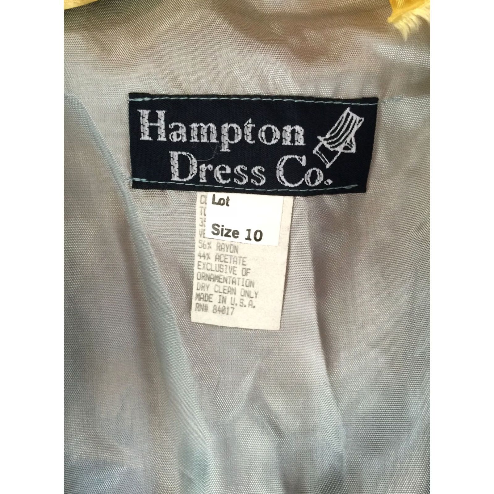 CO VINTAGE Hampton Dress Co Women's Western Vest Turquoise Size 10 USA Size L / US 10 / IT 46 - 3 Thumbnail