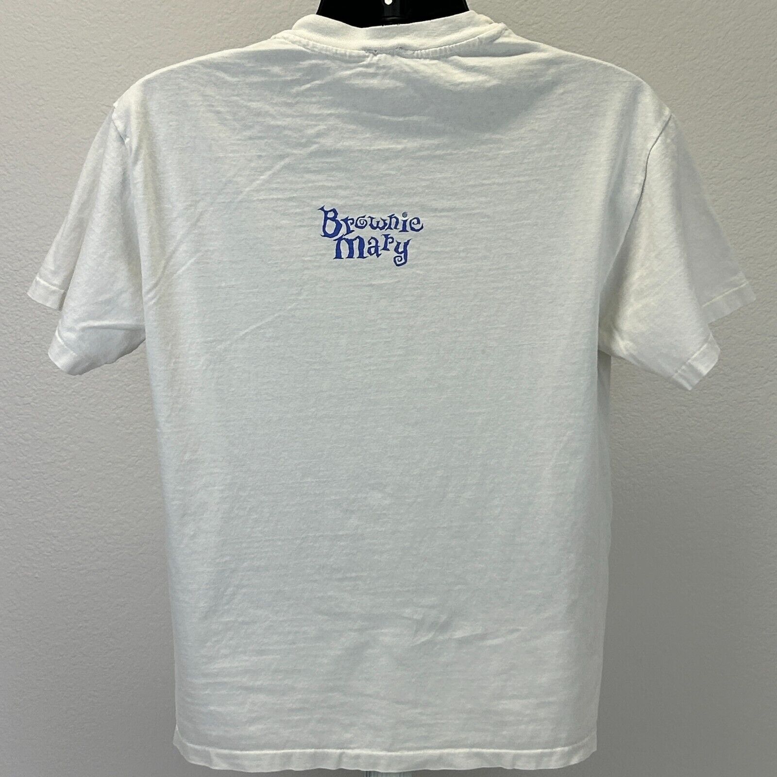 Vintage Vintage 90s Brownie Mary Band T Shirt White Pittsburgh Large Size US L / EU 52-54 / 3 - 3 Thumbnail