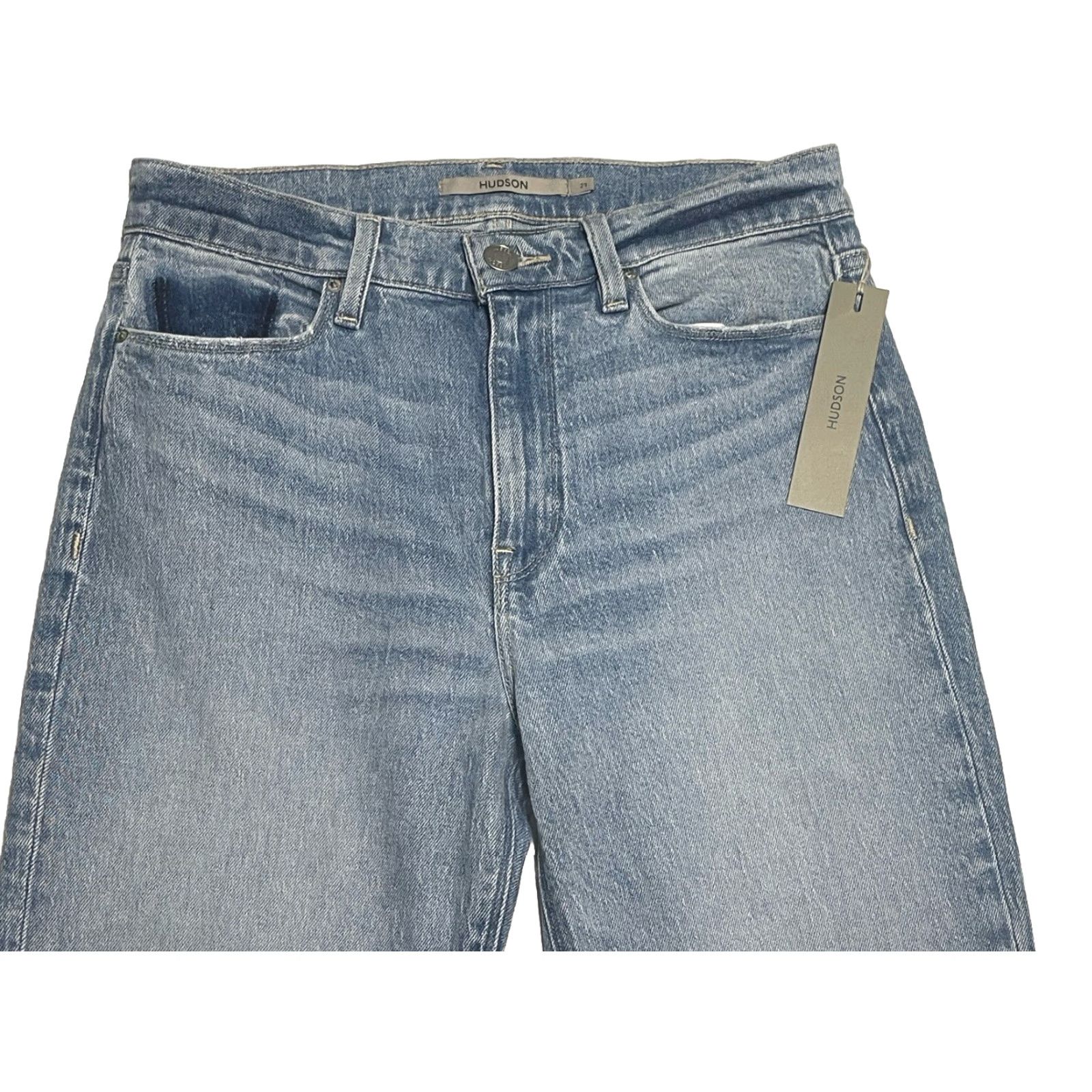 Hudson Hudson Barbara High-Rise Bootcut Crop Jeans Women 29 Blue 29x26.5 Retail 95 Size 29" - 6 Thumbnail