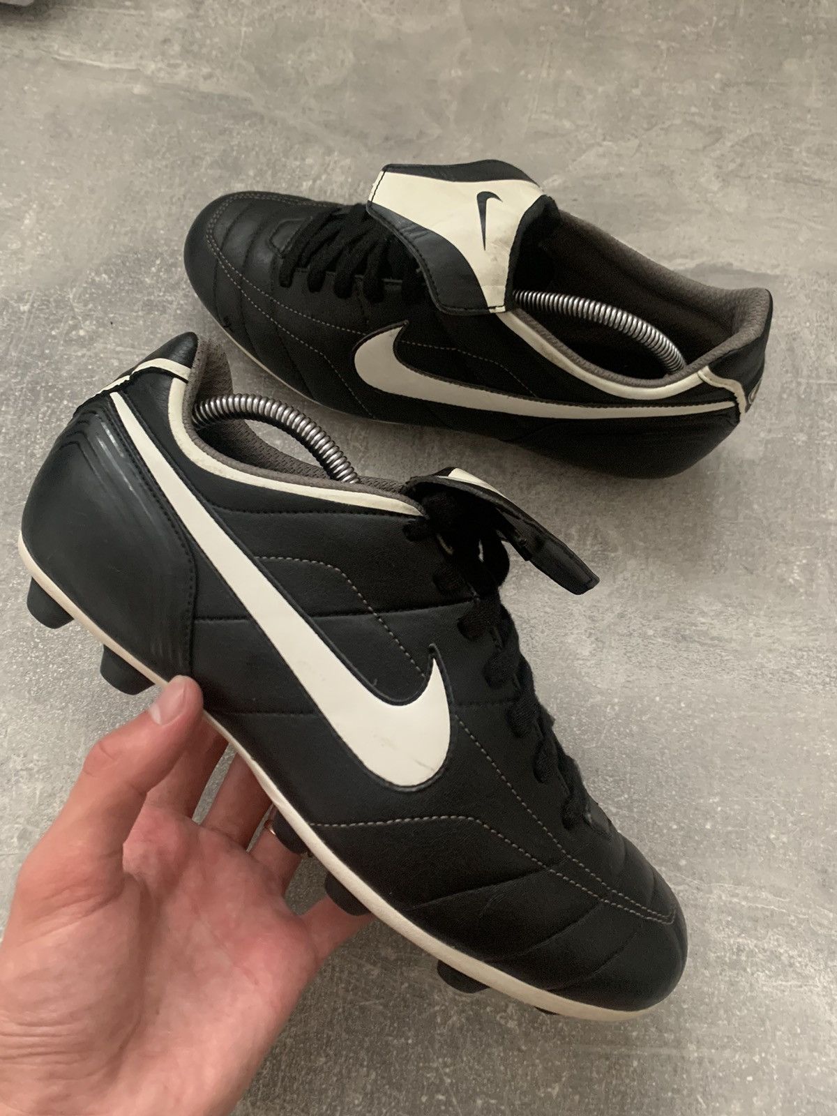 Nike × Vintage Nike Tiempo Natural VT soccer shoes y2k style Size US 10.5 / EU 43-44 - 3 Thumbnail