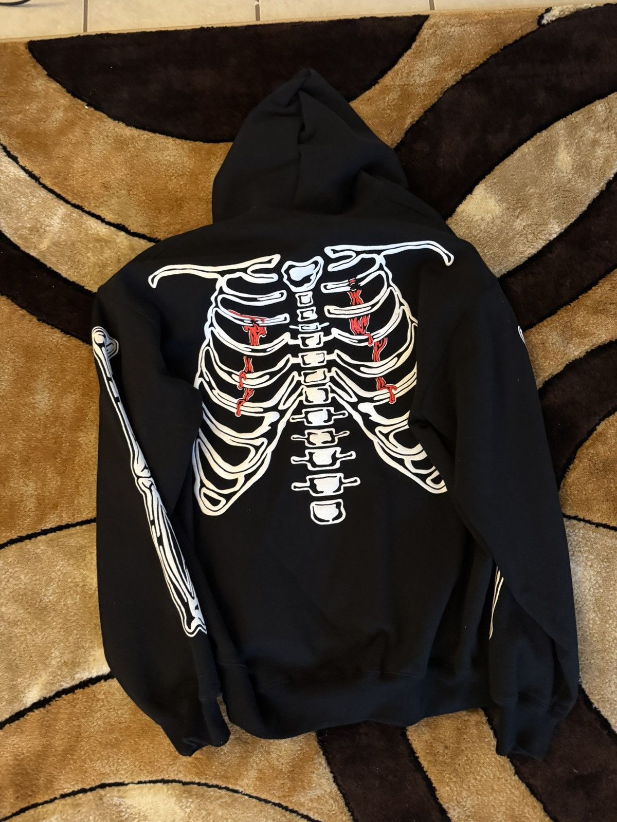 Warren Lotas Warren Lotas Skeleton Hoodie 2024 - XXL Size US XXL / EU 58 / 5 - 4 Thumbnail
