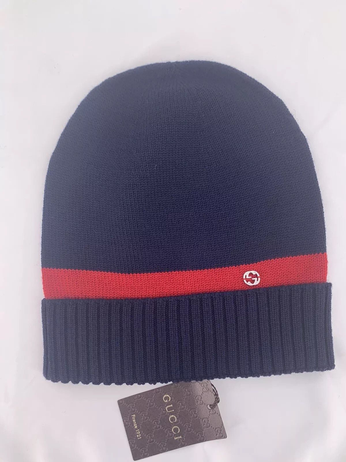 Gucci new Gucci wool hat women men size-M-58cm Size ONE SIZE - 3 Thumbnail
