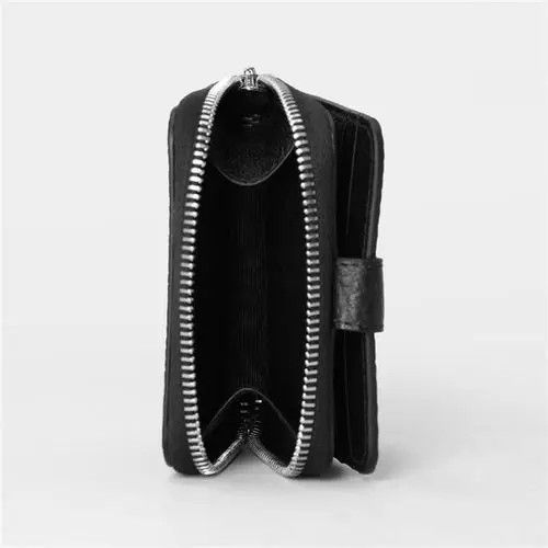 Maison Margiela o1mle0126 Size: OS / Unisex Four Stitch Leather Coin Pouch Size ONE SIZE - 3 Thumbnail
