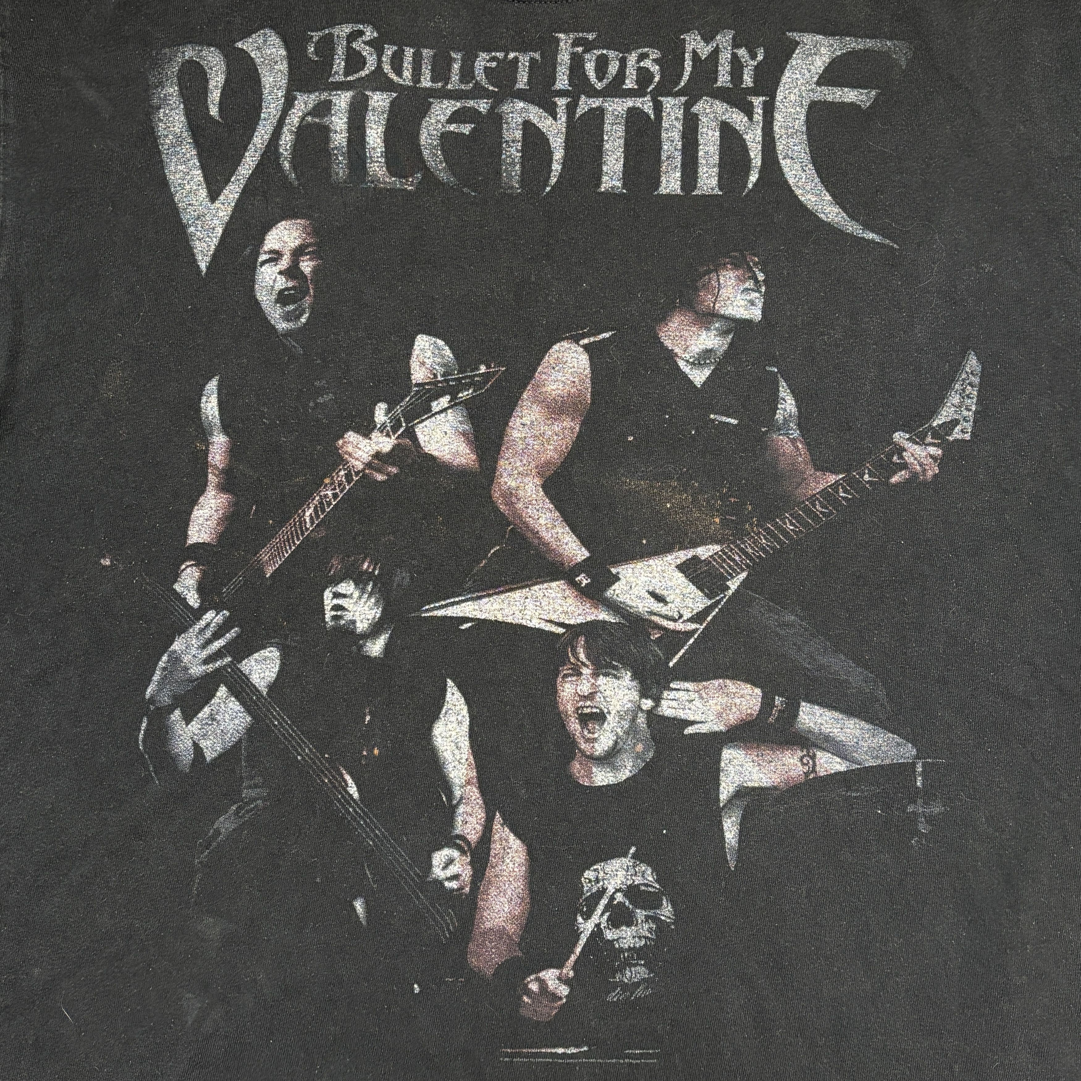 Band Tees Bullet For My Valentine Shirt Y2K Tour Metalcore Band Tee Size US XL / EU 56 / 4 - 4 Thumbnail
