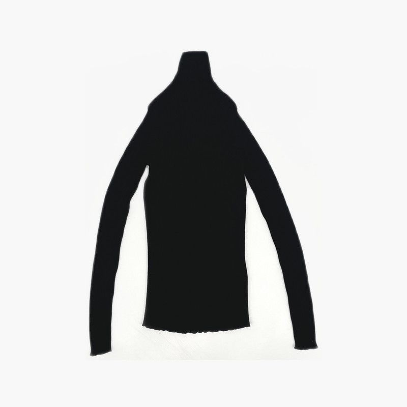 Prada Prada Black Turtleneck Wool Sweater for Women-2506 Size US XS / EU 42 / 0 - 1 Thumbnail