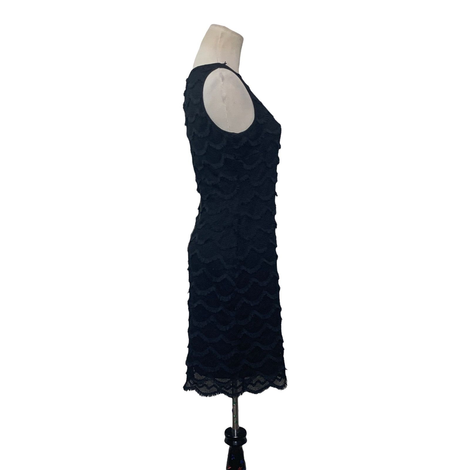 Guess Guess black frayed cocktail mini dress size Small Size S / US 4 / IT 40 - 10 Thumbnail