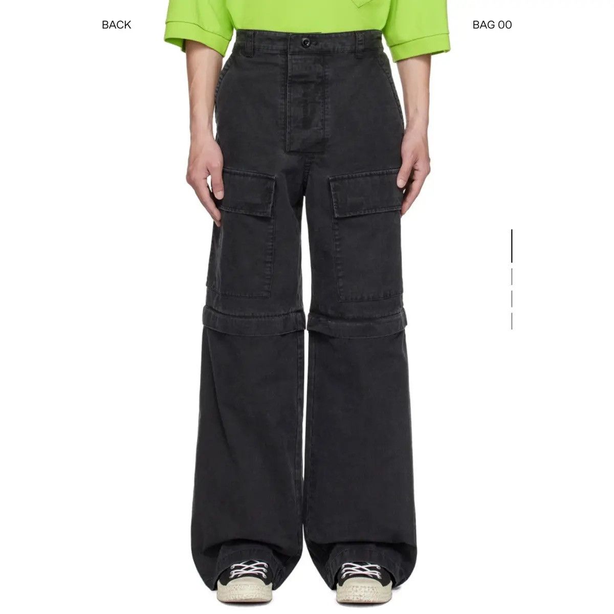 Acne Studios Acne Studios Wide Leg Baggy Convertible Cargo Pants Size US 32 / EU 48 - 16 Thumbnail