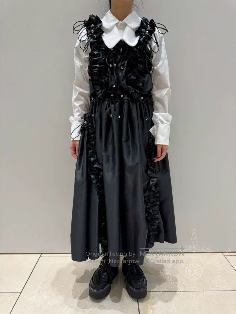 Comme des Garcons Comme Des Garcons Polyester lace dress Size XS / US 0-2 / IT 36-38 - 2 Thumbnail