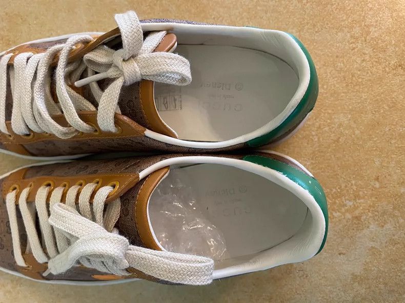 Gucci Gucci Mickey Logo Casual Sneakers-2505 Size US 4.5 / IT 34.5 - 5 Thumbnail