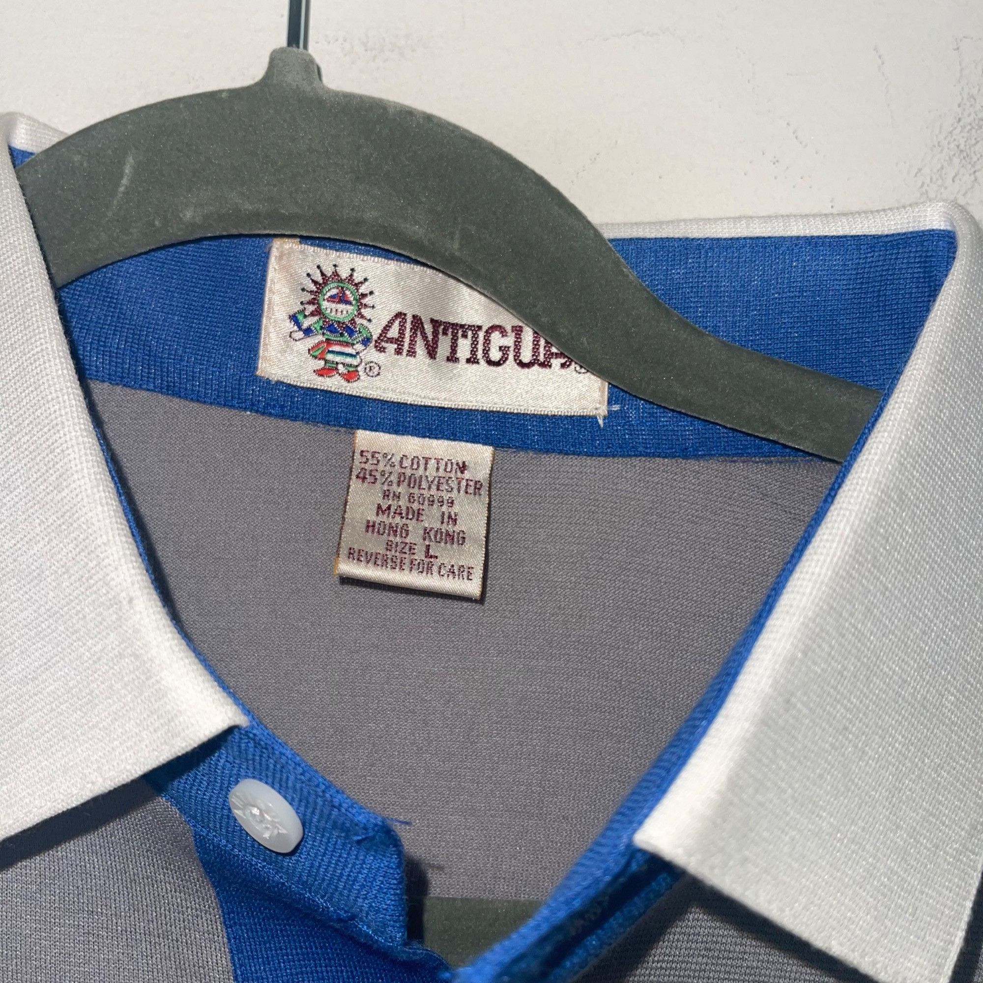 Antigua Antigua Vintage Mens Polo Shirt Size Large Size US L / EU 52-54 / 3 - 4 Thumbnail