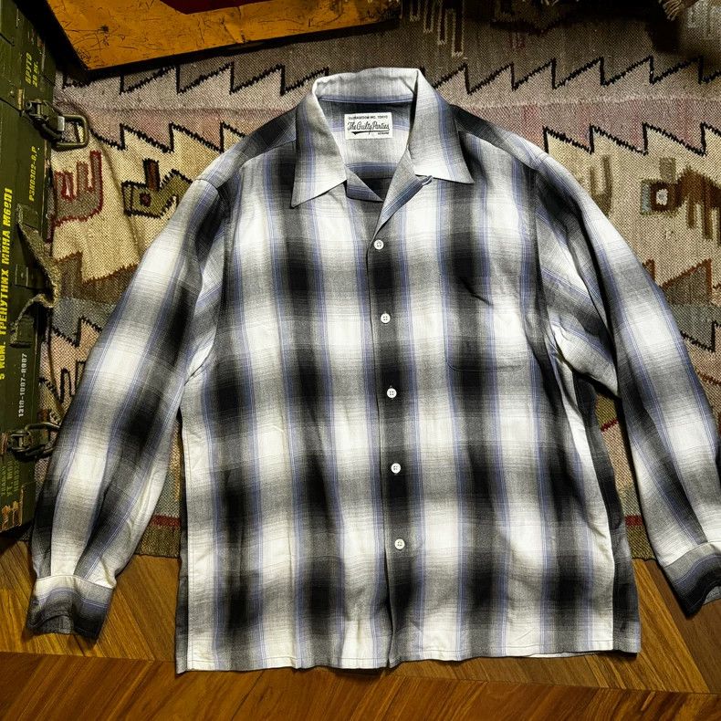 Wacko Maria Wacko Maria Plaid long-sleeved shirt 2503-Nextarrow Size US M / EU 48-50 / 2 - 1 Thumbnail