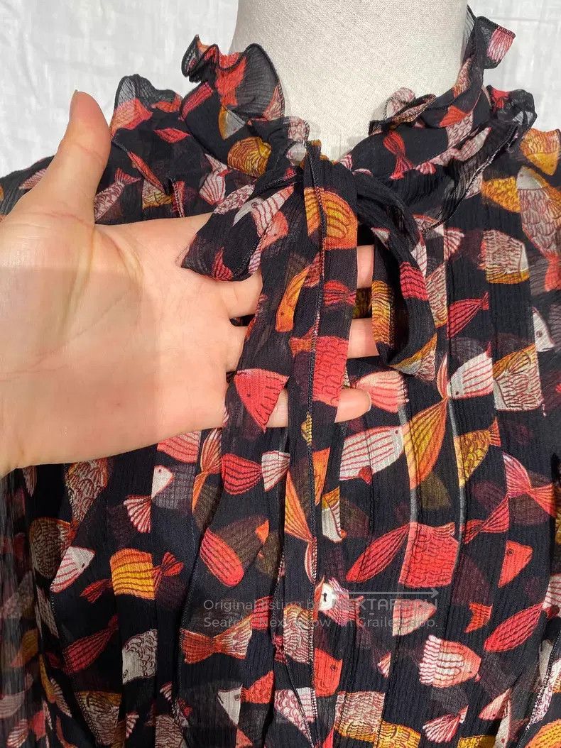 Valentino Valentino Mulberry silk print dress Size M / US 6-8 / IT 42-44 - 2 Thumbnail