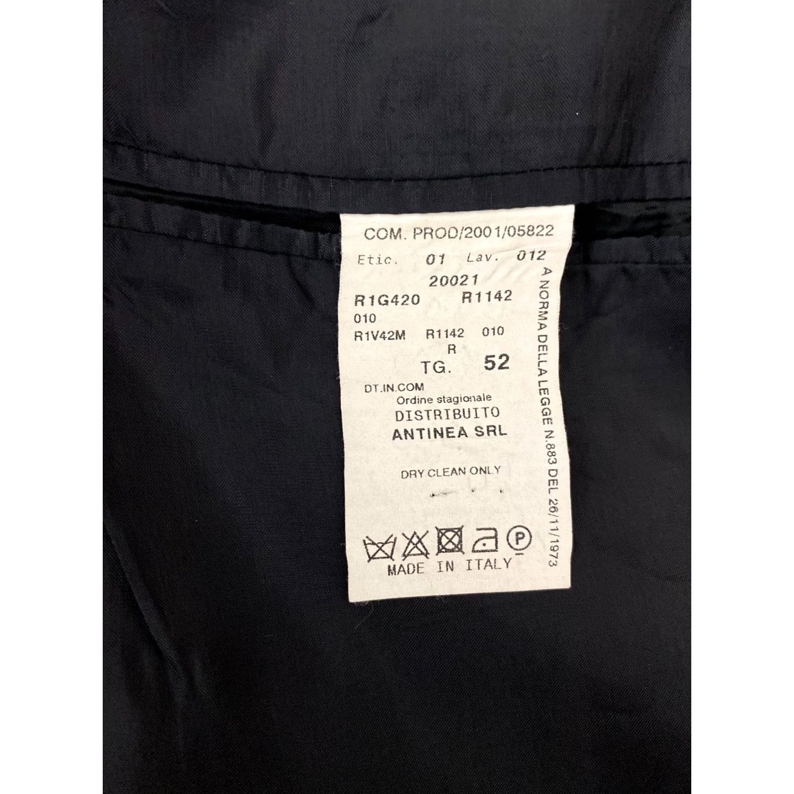 Emporio Armani Emporio Armani Blazer Jacket Size 52 Men Black Blazer 52 Mens Size 52 Armani Blazer Jacket Black Size 52R - 6 Thumbnail