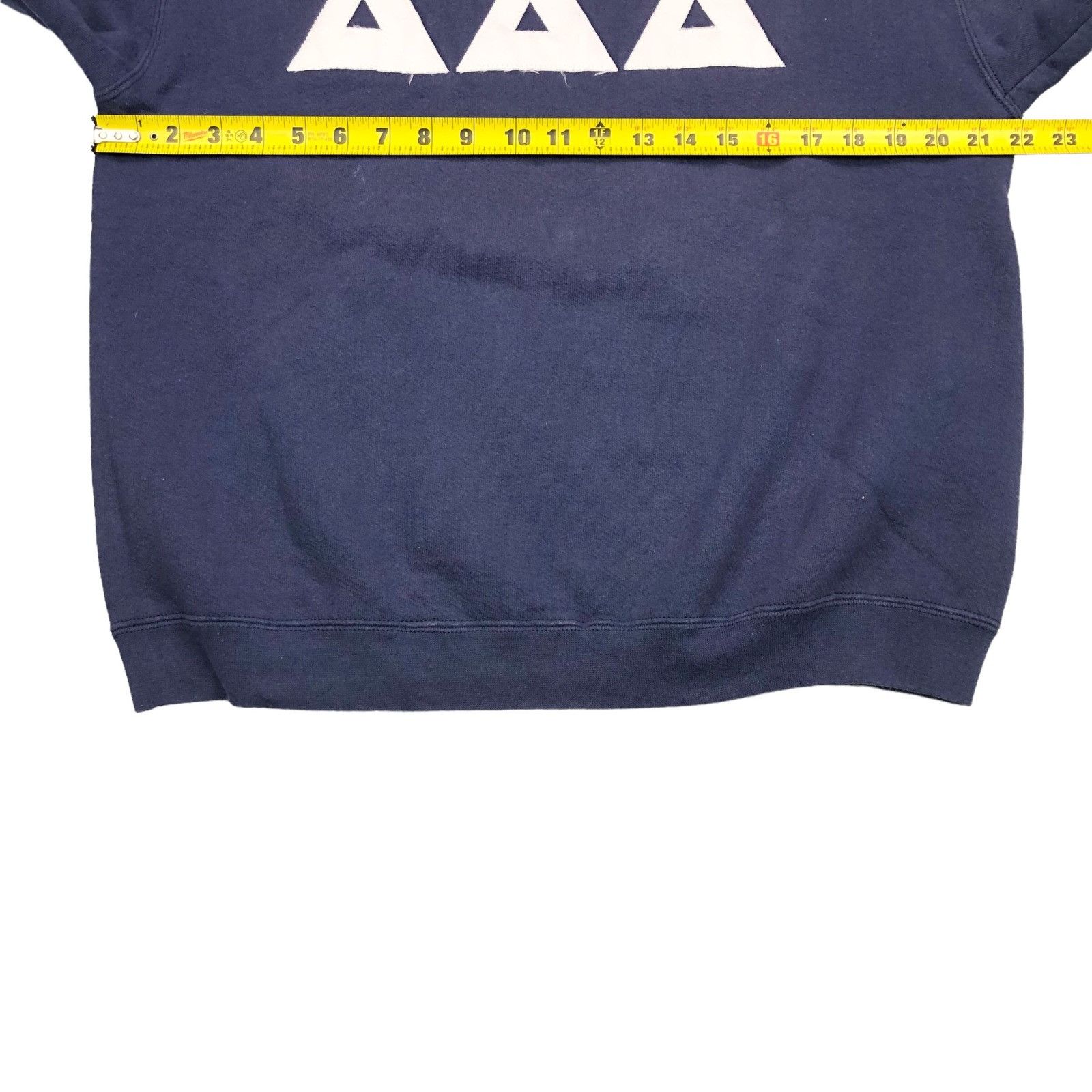 Lee VTG Delta Sorority Sweatshirt Navy Blue/White • USA • Medium Size US M / EU 48-50 / 2 - 6 Thumbnail