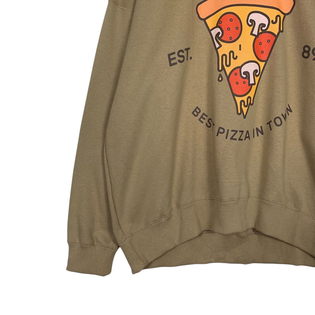 Japanese Brand Pizzeria Big Logo Crewneck Sweatshirt Size US M / EU 48-50 / 2 - 3 Thumbnail
