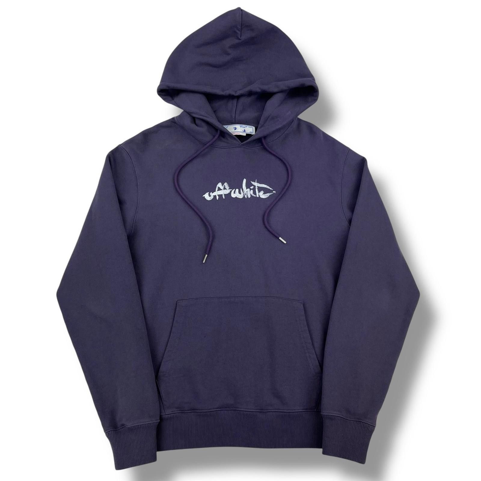 Off-White Off-White Brushed Arrows Purple Hoodie Size US M / EU 48-50 / 2 - 3 Thumbnail