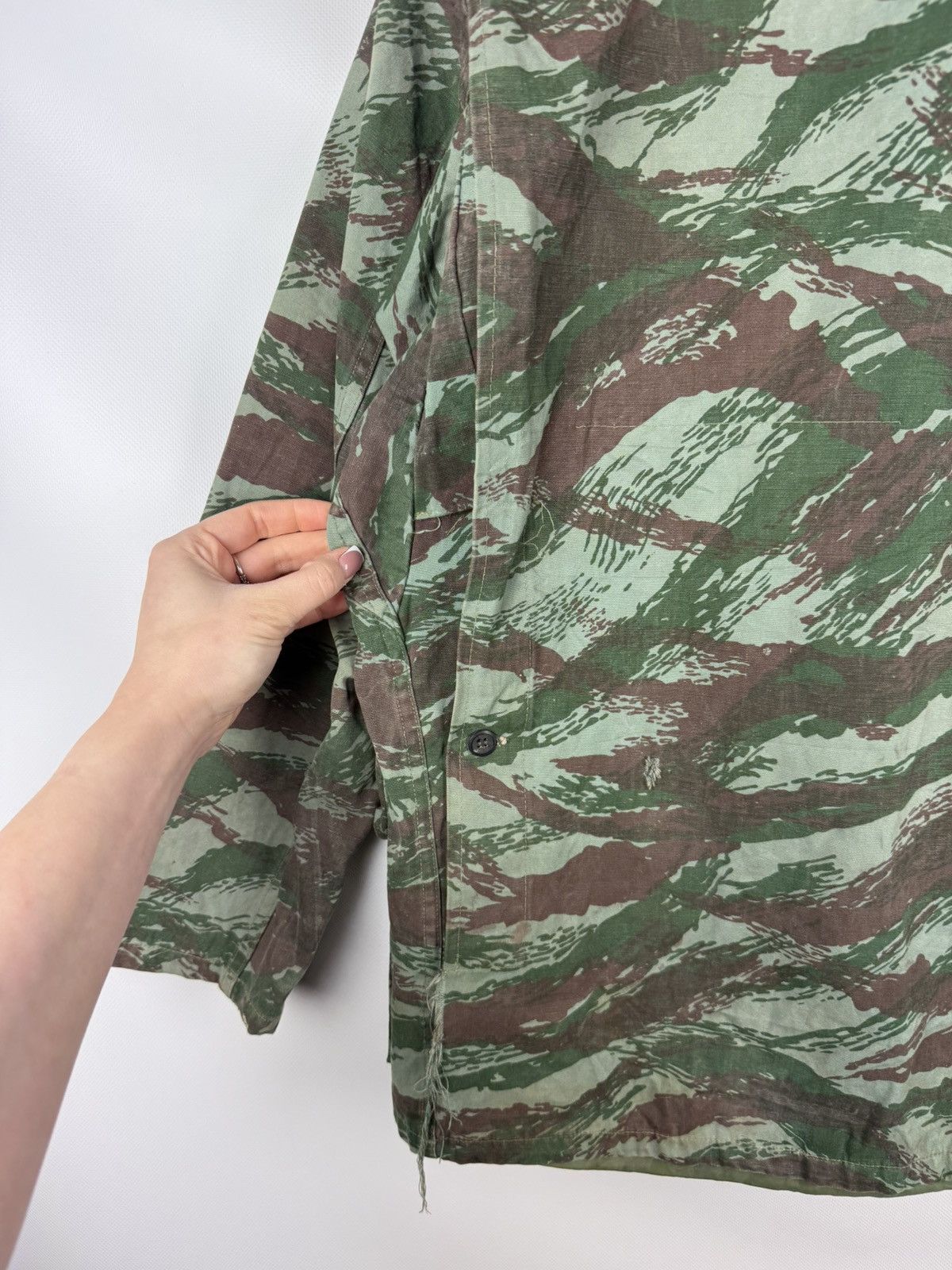 Vintage Vintage Military Hunting French Lizard Camo Full Zip Jacket Size US M / EU 48-50 / 2 - 23 Thumbnail
